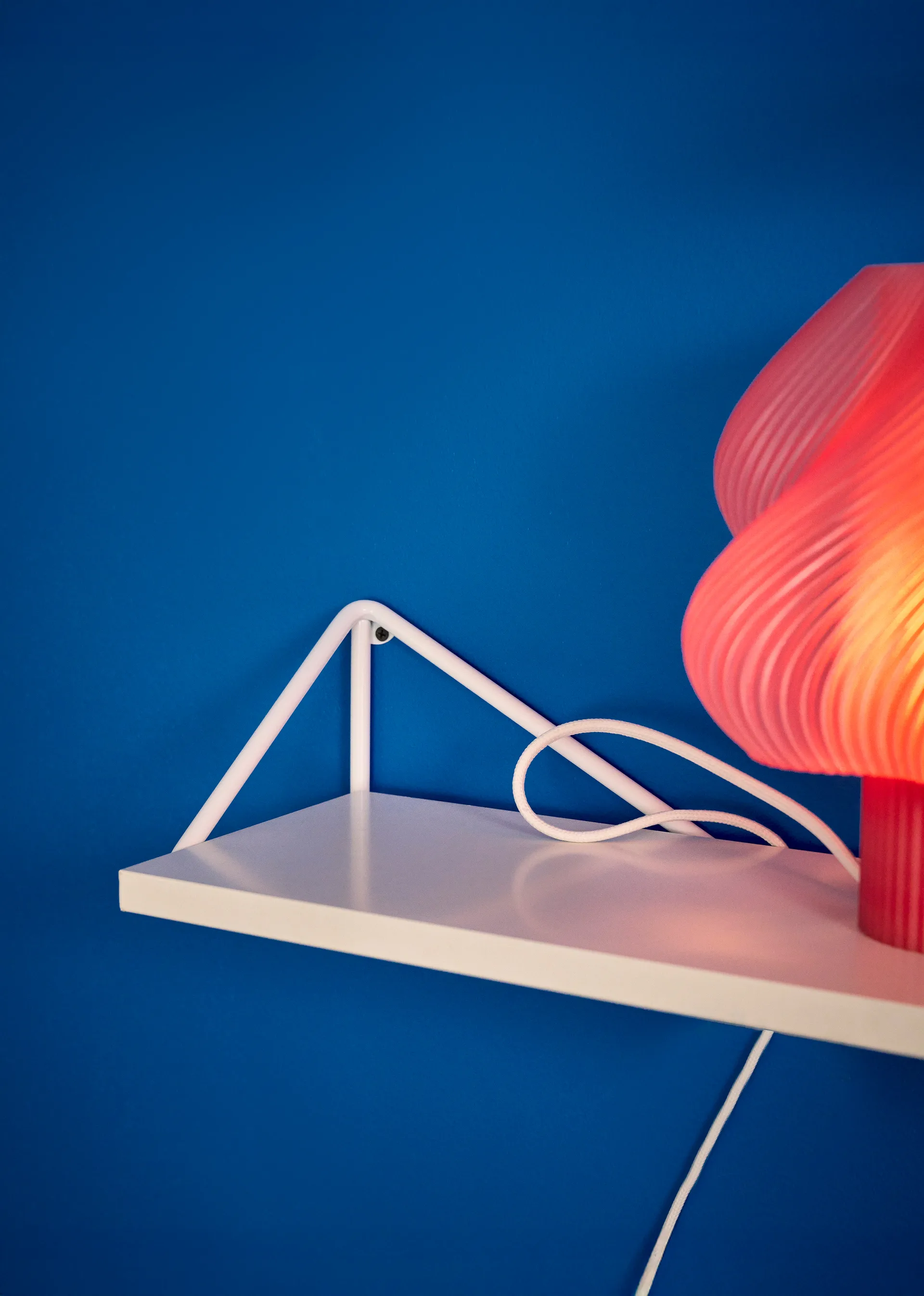 Pythagoras XL Brackets 两件套装, Porcelain 白色 Maze