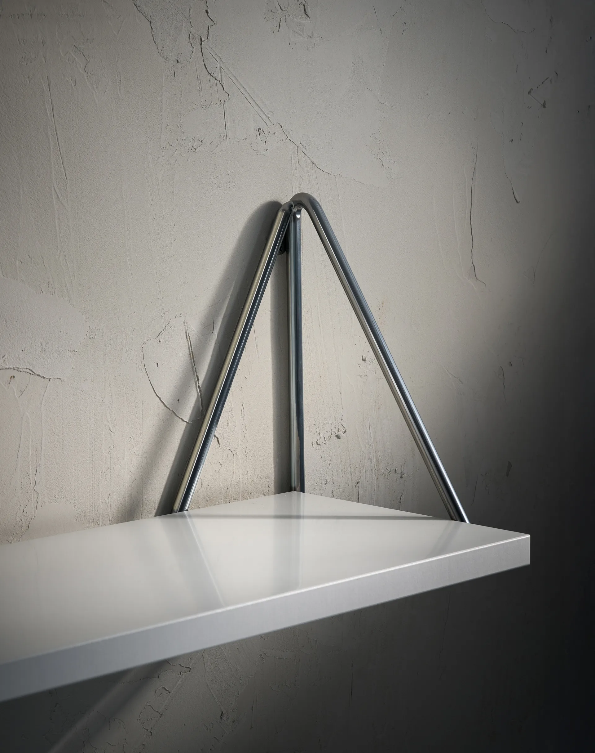 Pythagoras XL Brackets 两件套装, 镀铬色 Maze