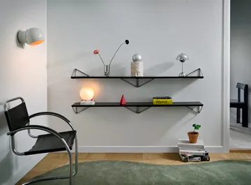 Pythagoras XL Brackets 两件套装 - 镀铬色 - Maze