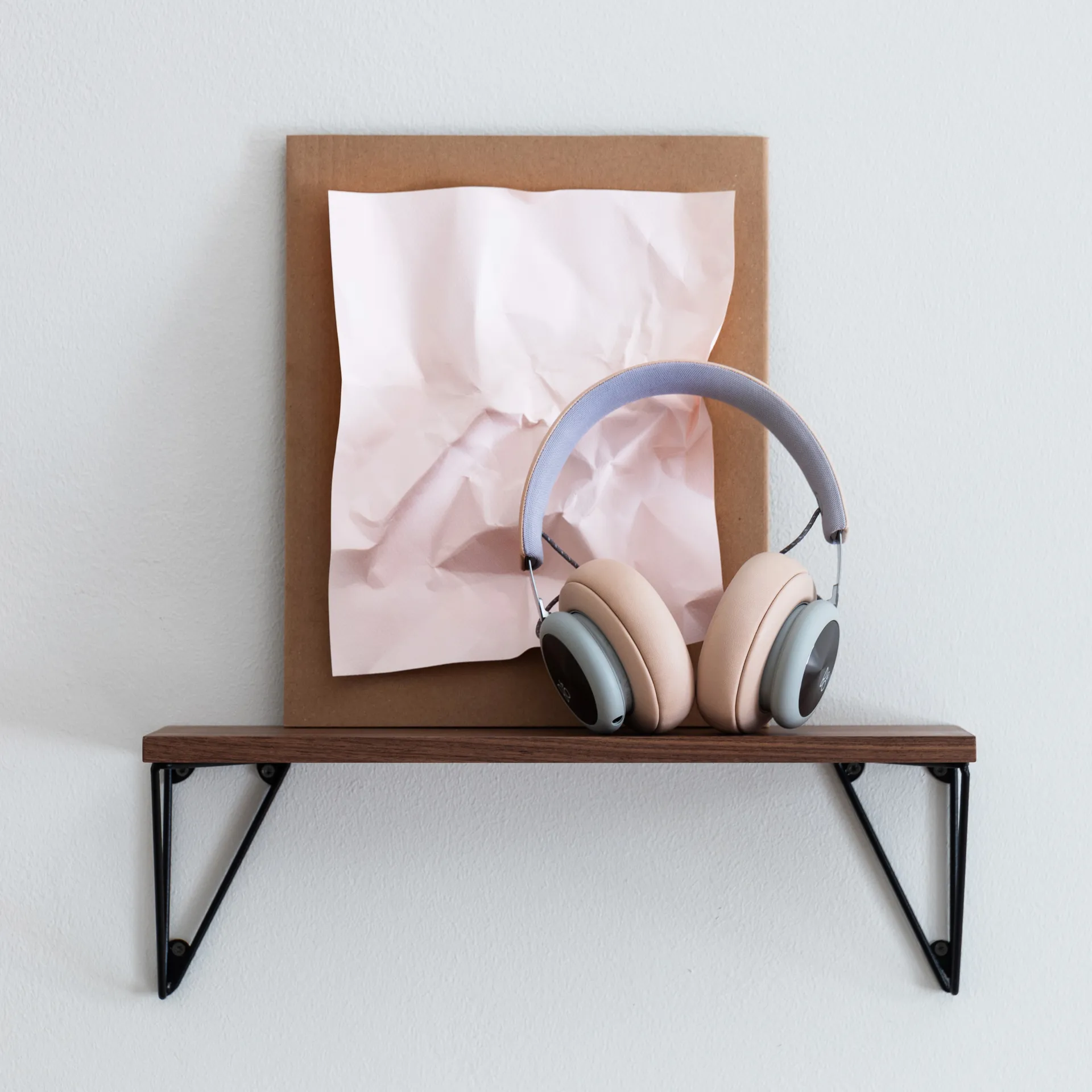 Pythagoras毕达哥拉斯趣拼几何架 XS小号, 胡桃木色_黑色支架 Maze