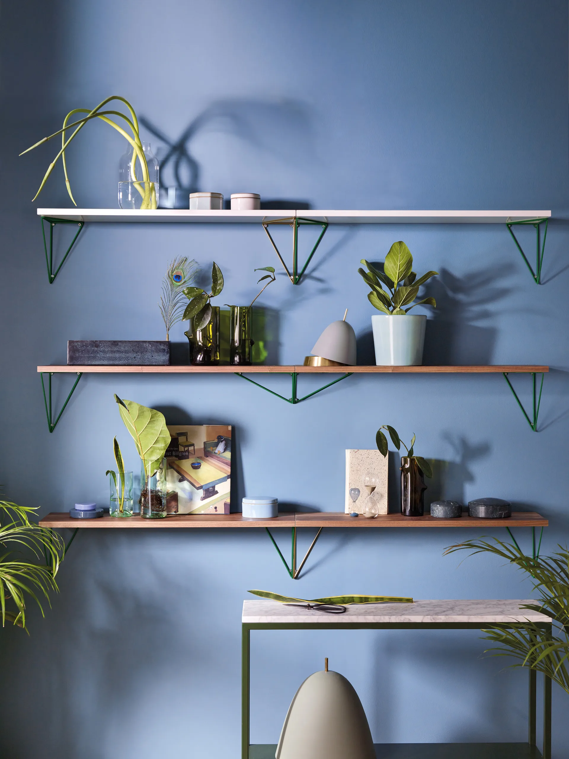 Pythagoras 架子, 白色 Maze