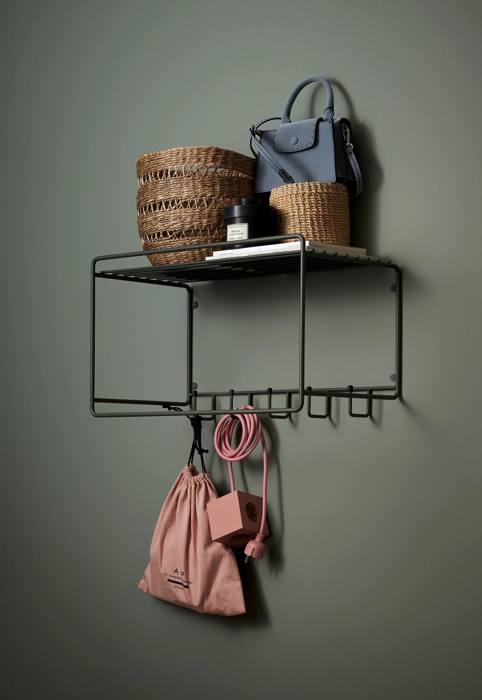 Uptown 帽子架子, 绿色 Maze