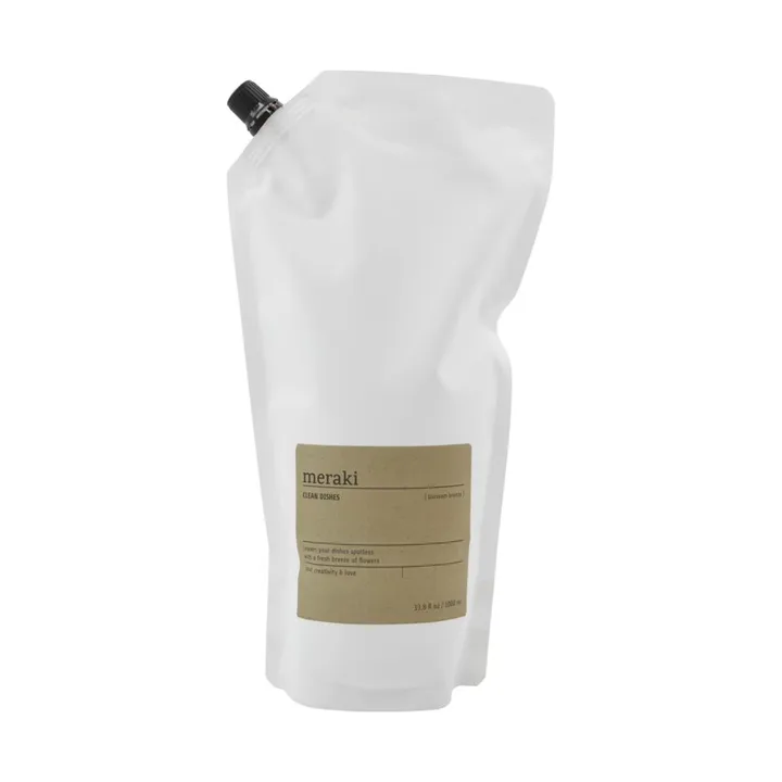 Meraki 洗碗液补充装1000ml - 花开微风 - Meraki