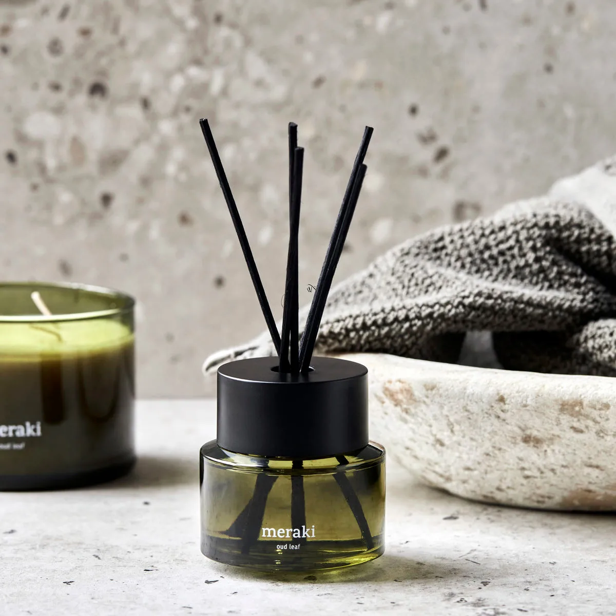 Meraki 香薰藤条100ml, 沉香叶香调 Meraki