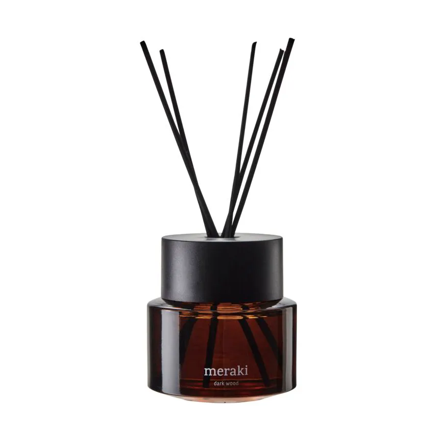 Meraki 香薰藤条100ml, 深色木香调 Meraki