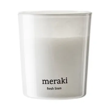 Meraki 12小时香薰蜡烛两件装 - 清新亚麻香调 - Meraki