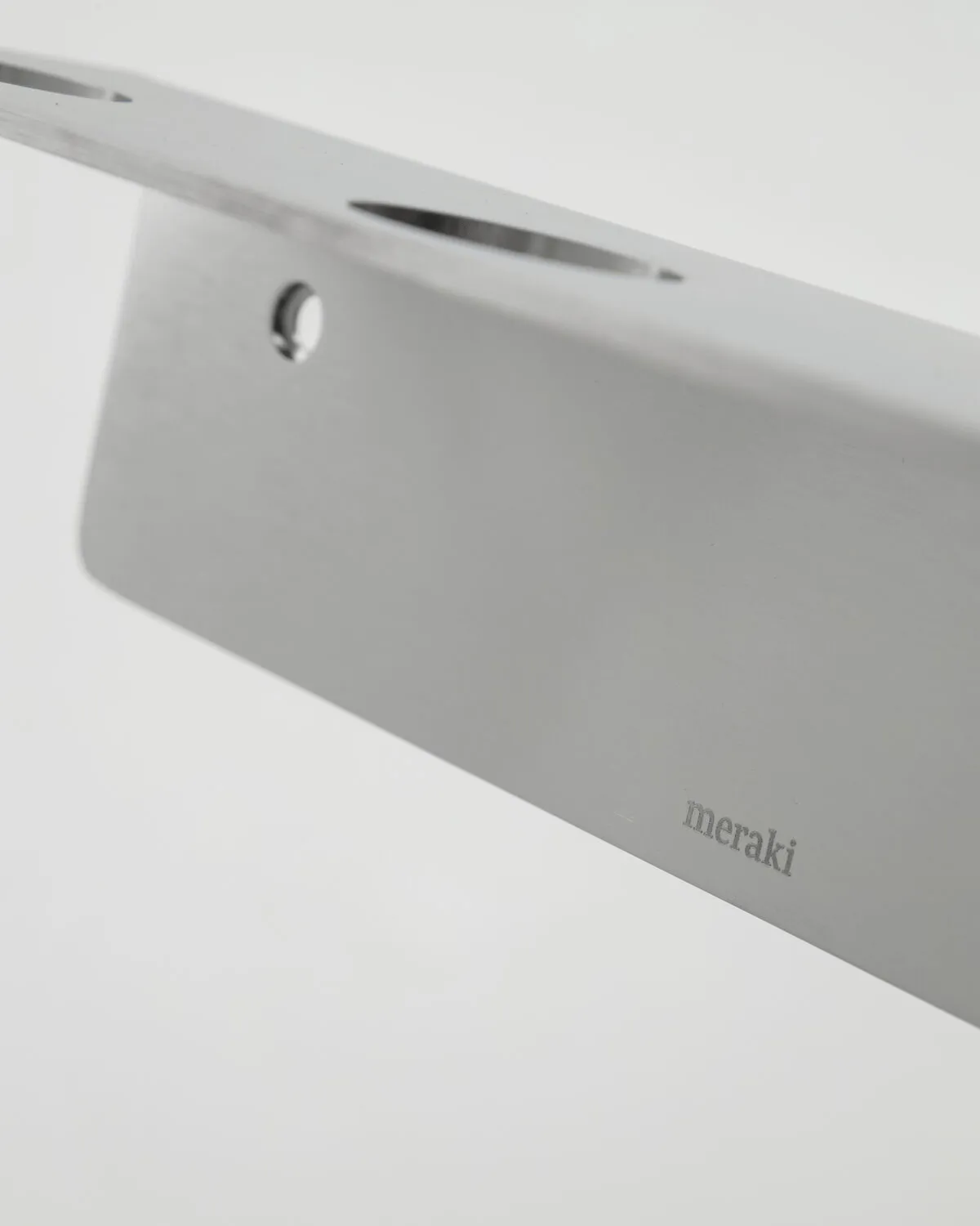 Meraki 衣架, 拉丝银色，适用于3瓶 Meraki