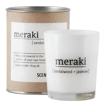 Meraki 香薰蜡烛 35 hours - Sandalwood-jasmine - Meraki