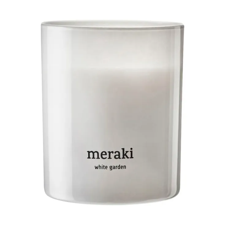 Meraki 35小时香薰蜡烛, 白色花园香调 Meraki