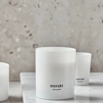 Meraki 35小时香薰蜡烛 - 白色花园香调 - Meraki
