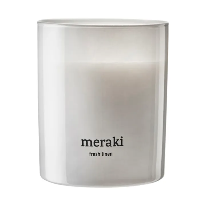 Meraki 35小时香薰蜡烛 - 清新亚麻香调 - Meraki