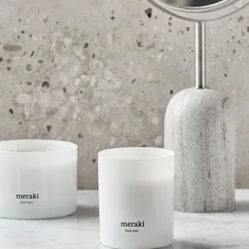 Meraki 35小时香薰蜡烛 - 清新亚麻香调 - Meraki