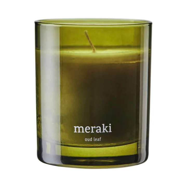 Meraki 35小时香薰蜡烛 - 沉香叶香调 - Meraki