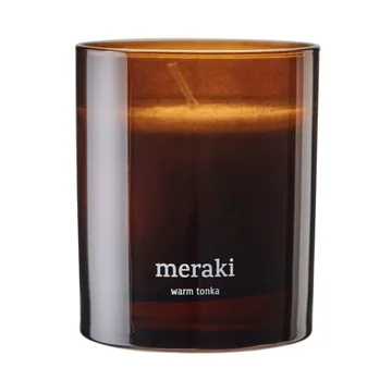 Meraki 35小时香薰蜡烛 - 温暖零陵香豆香调 - Meraki
