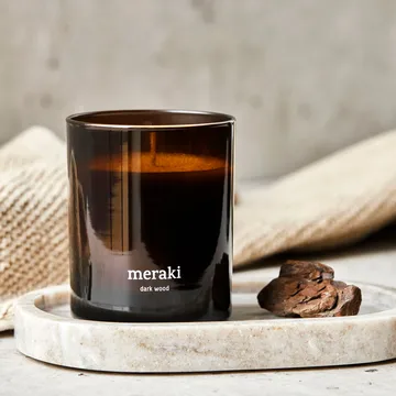 Meraki 35小时香薰蜡烛 - 深色木香调 - Meraki