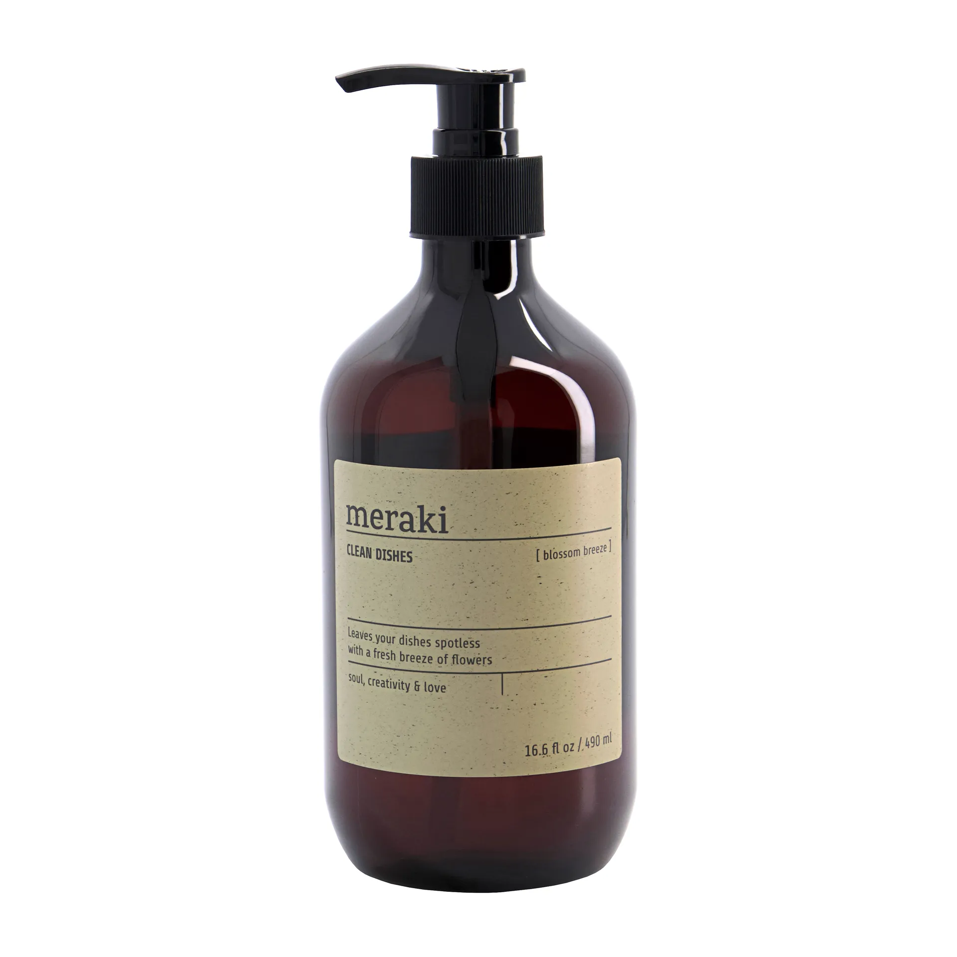 Meraki 洗洁精 490ml, 花漾微风 Meraki