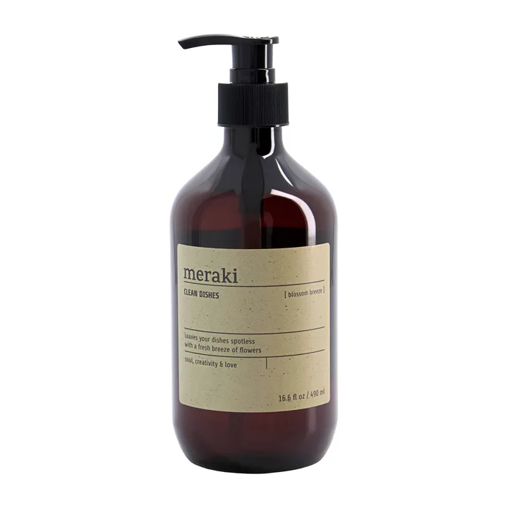 Meraki 洗洁精 490ml - 花漾微风 - Meraki