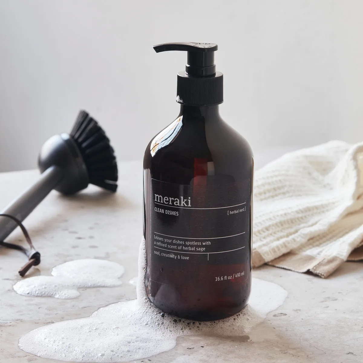 Meraki 洗洁精 490ml, 香草小窝 Meraki