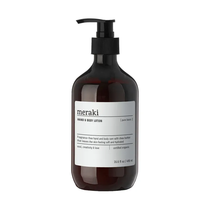 Meraki 洗手液与身体乳 490ml - 纯基础款 - Meraki