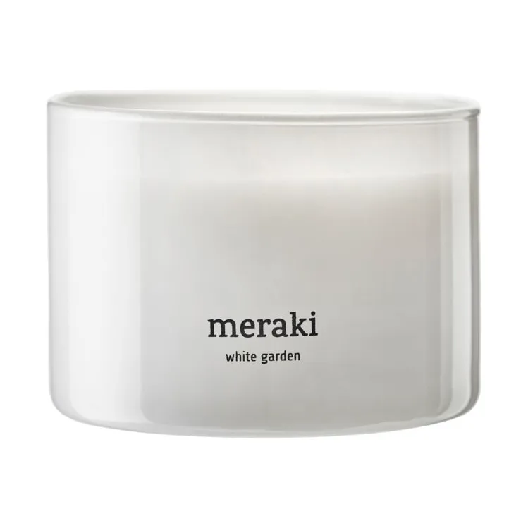 Meraki 60小时香薰蜡烛, 白色花园香调 Meraki
