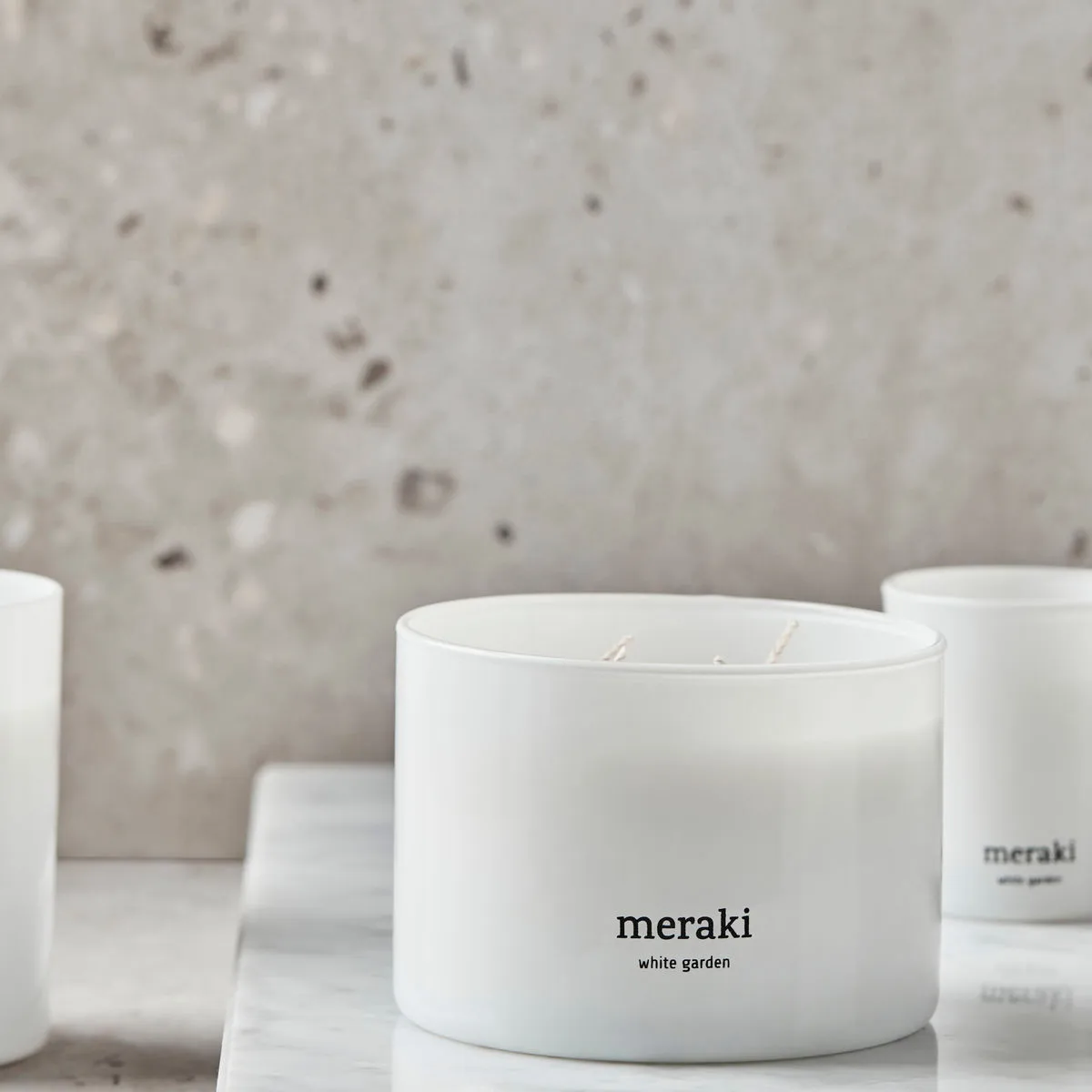 Meraki 60小时香薰蜡烛, 白色花园香调 Meraki