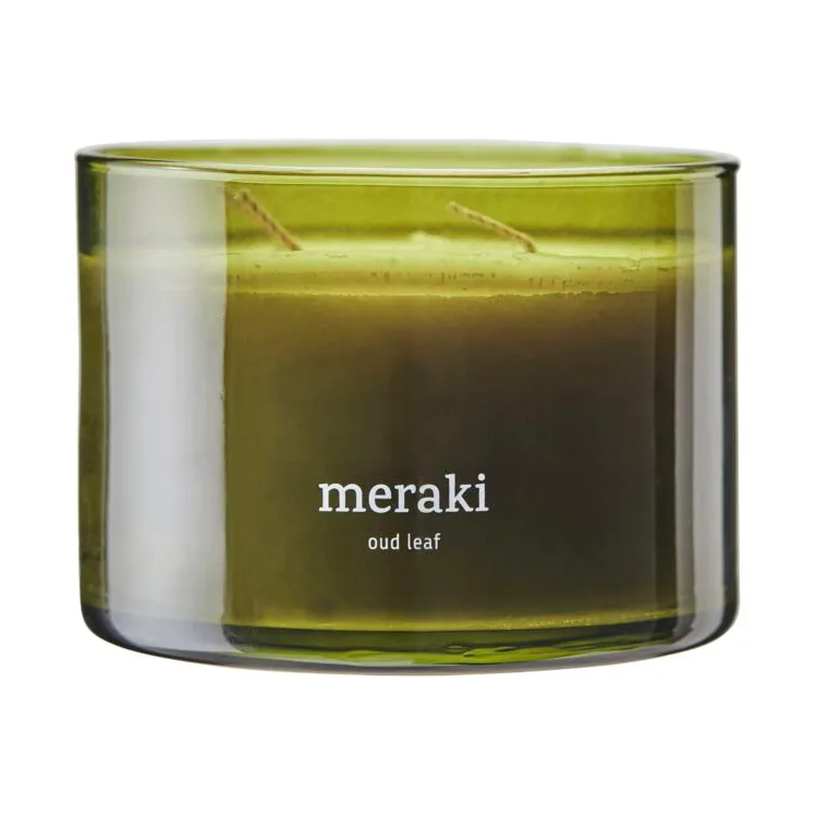 Meraki 60小时香薰蜡烛, 沉香叶香调 Meraki