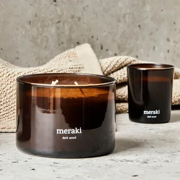 Meraki 60小时香薰蜡烛 - 深色木香调 - Meraki