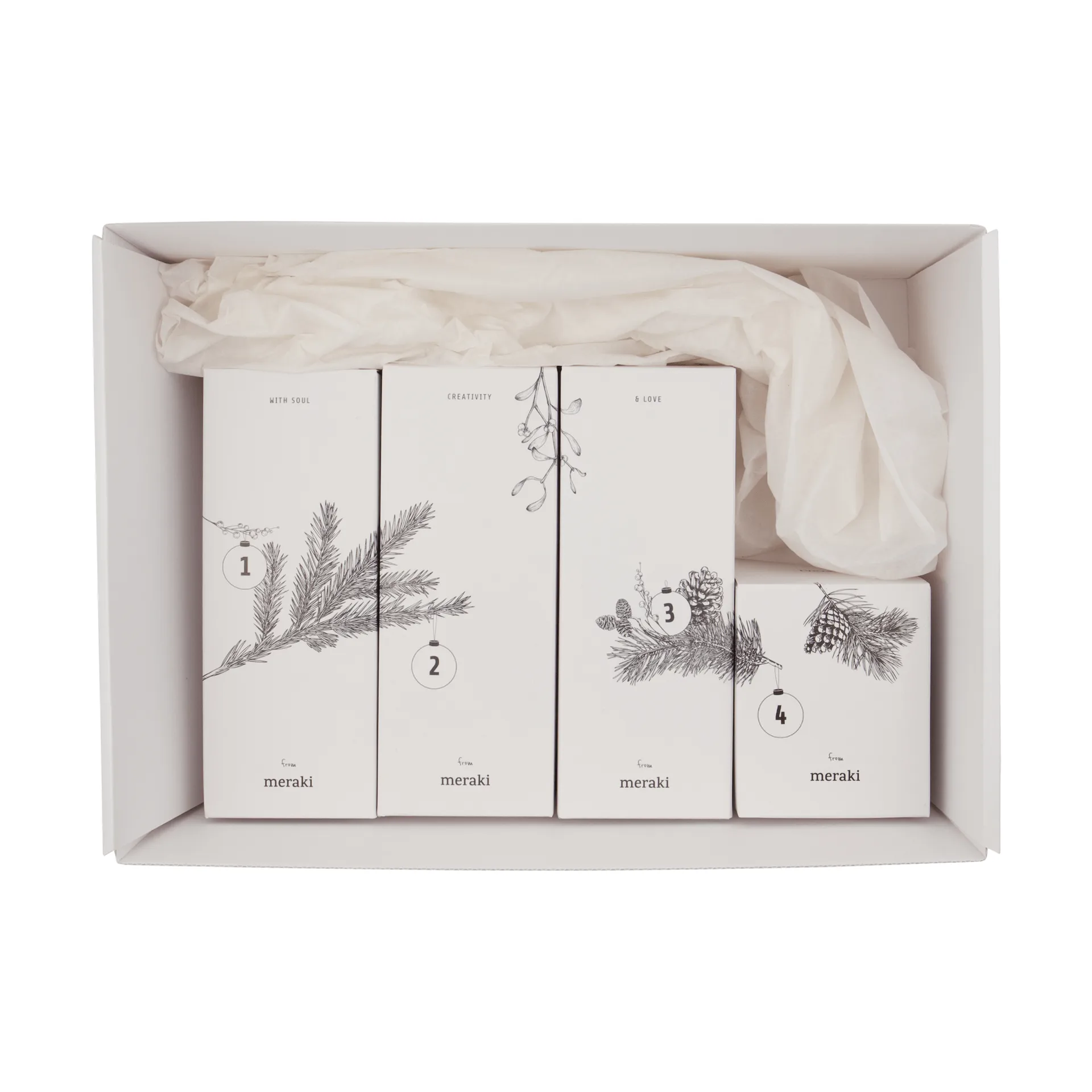 Meraki 礼物套装 Advent Calendar, 草原幸福，静谧琥珀 Meraki