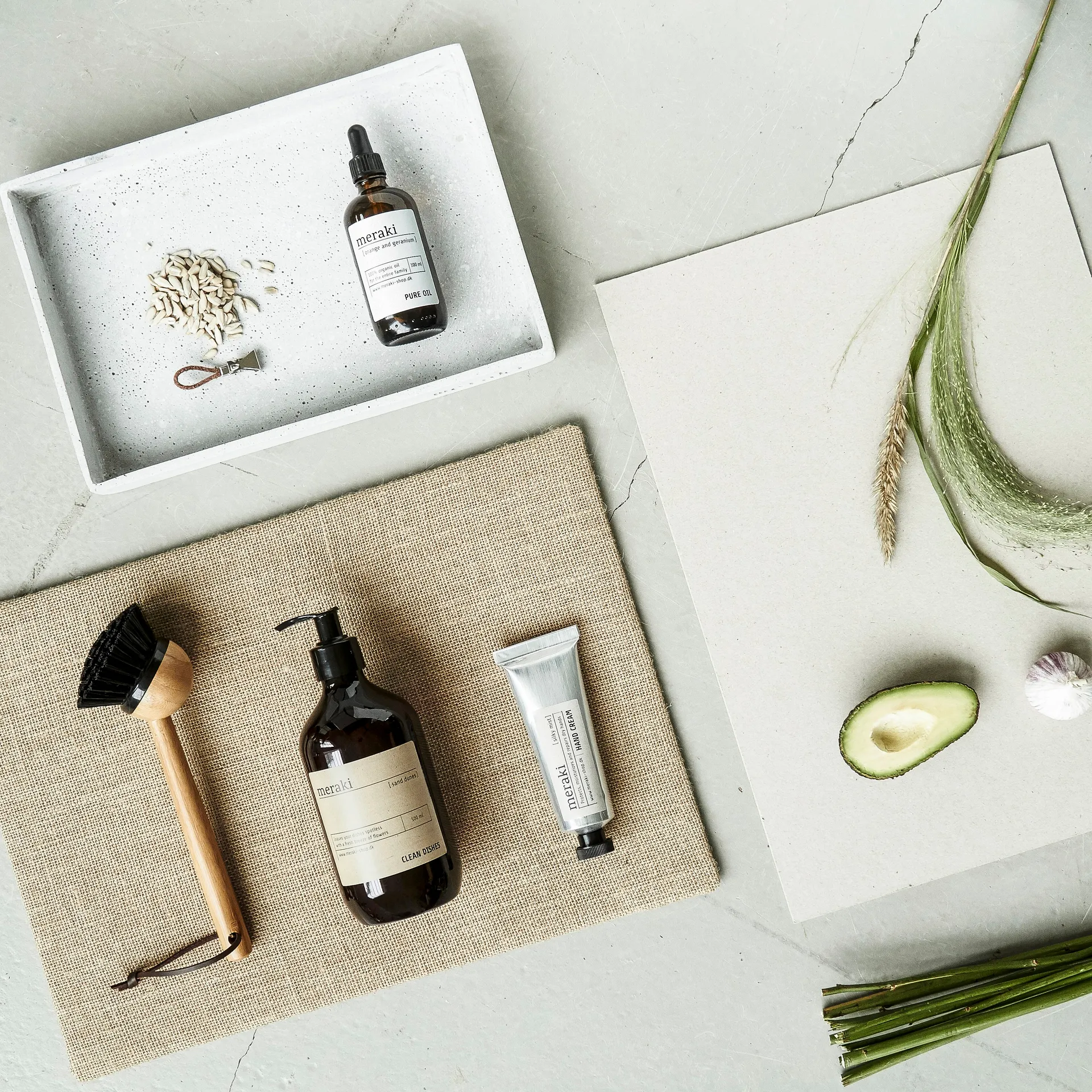 Meraki 洗碗刷, bamboo Meraki