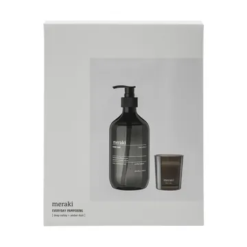 Meraki 礼物套装 hand soap 和 香薰蜡烛 - 深谷-琥珀尘 - Meraki