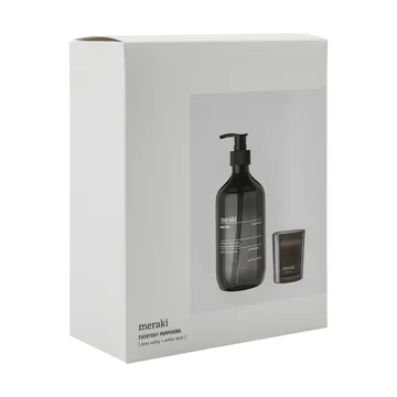 Meraki 礼物套装 hand soap 和 香薰蜡烛 - 深谷-琥珀尘 - Meraki