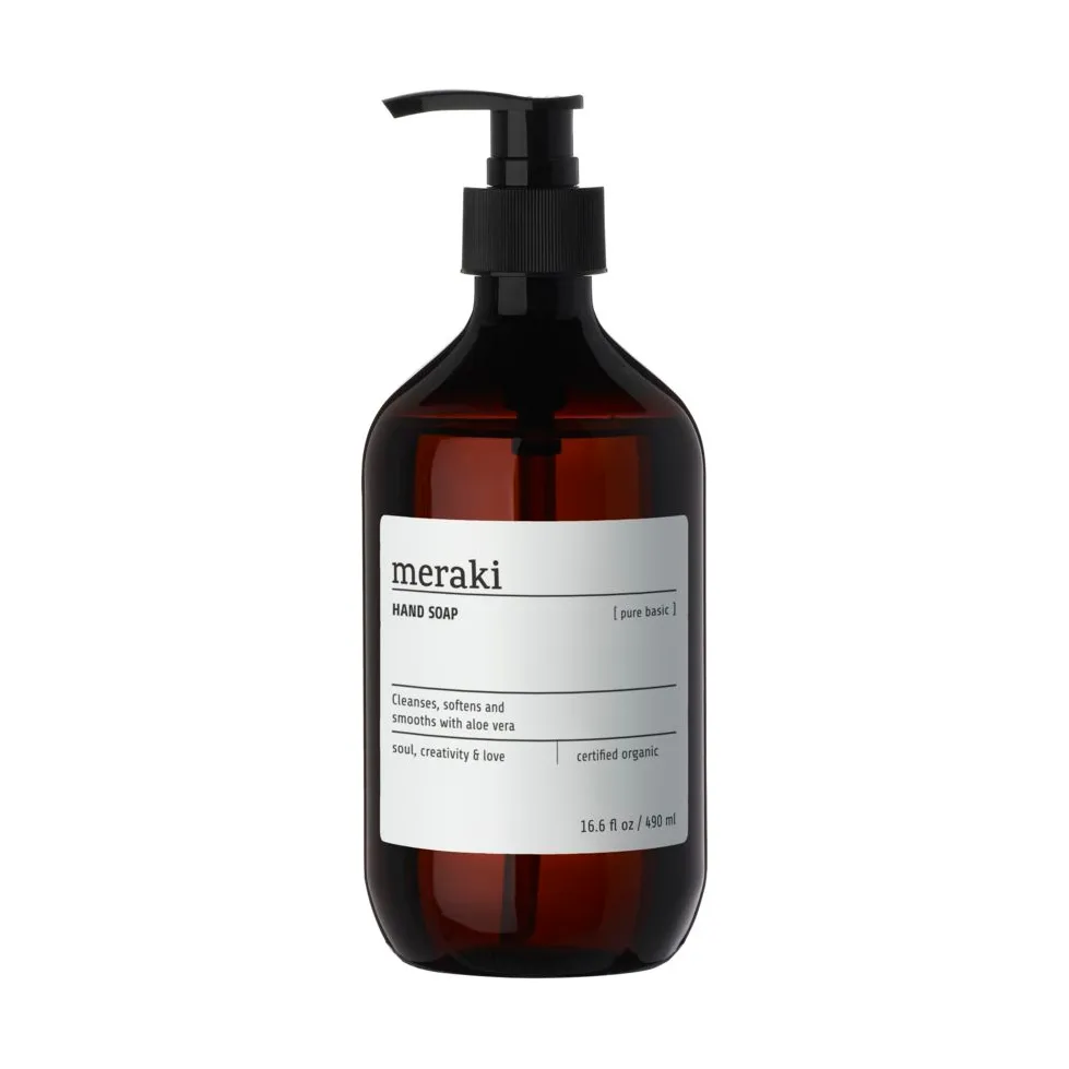 Meraki hand soap 490 ml, Pure basic Meraki