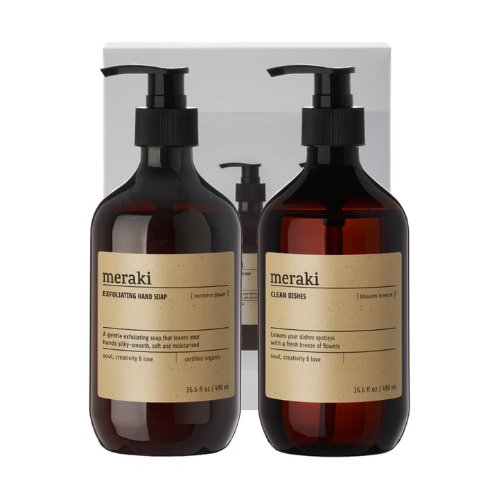Meraki 礼物套装 hand soap 和 dish soap - Exfoliating Northern star, Blossom breeze - Meraki