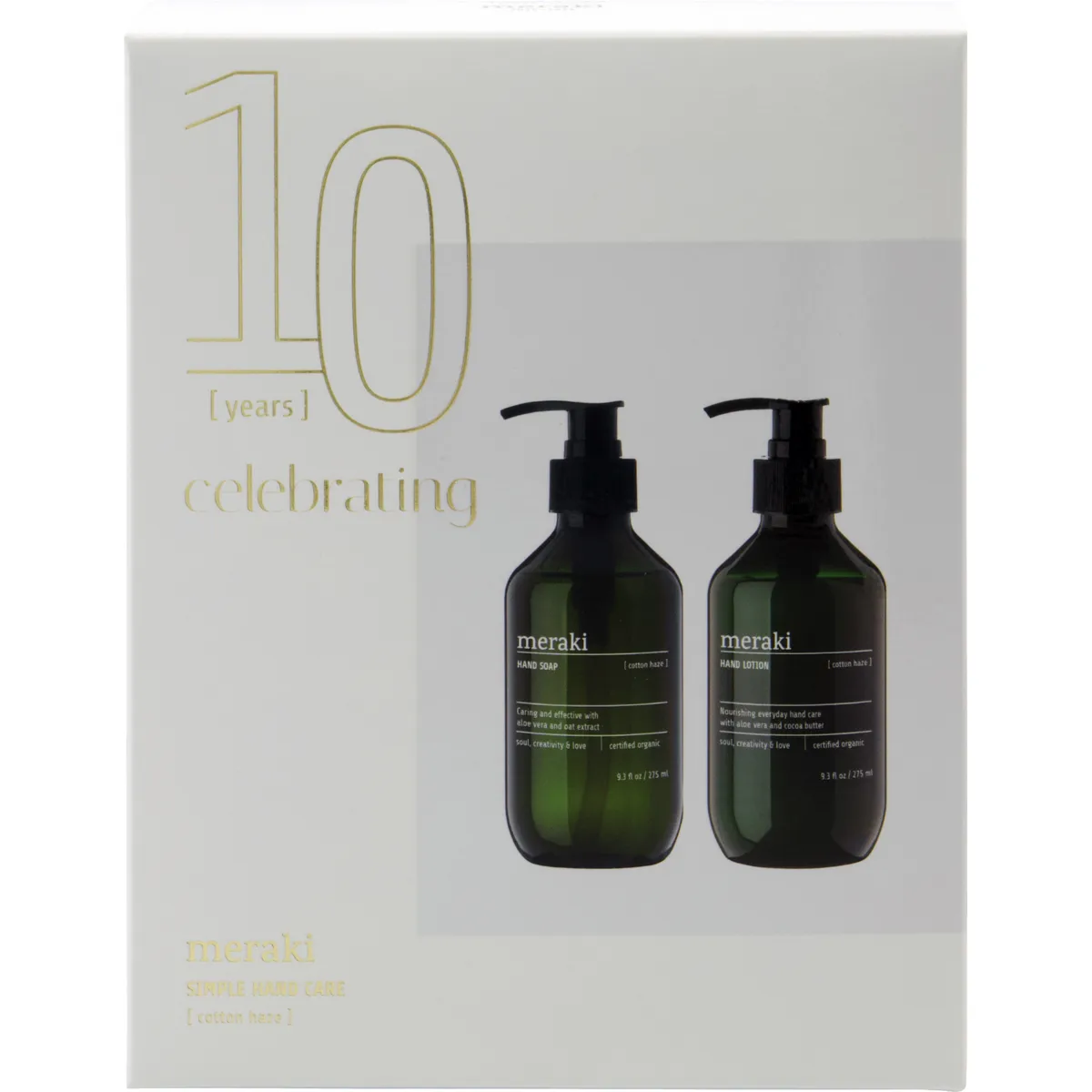 Meraki 礼物套装 hand soap with hand lotion, Cotton Haze Meraki