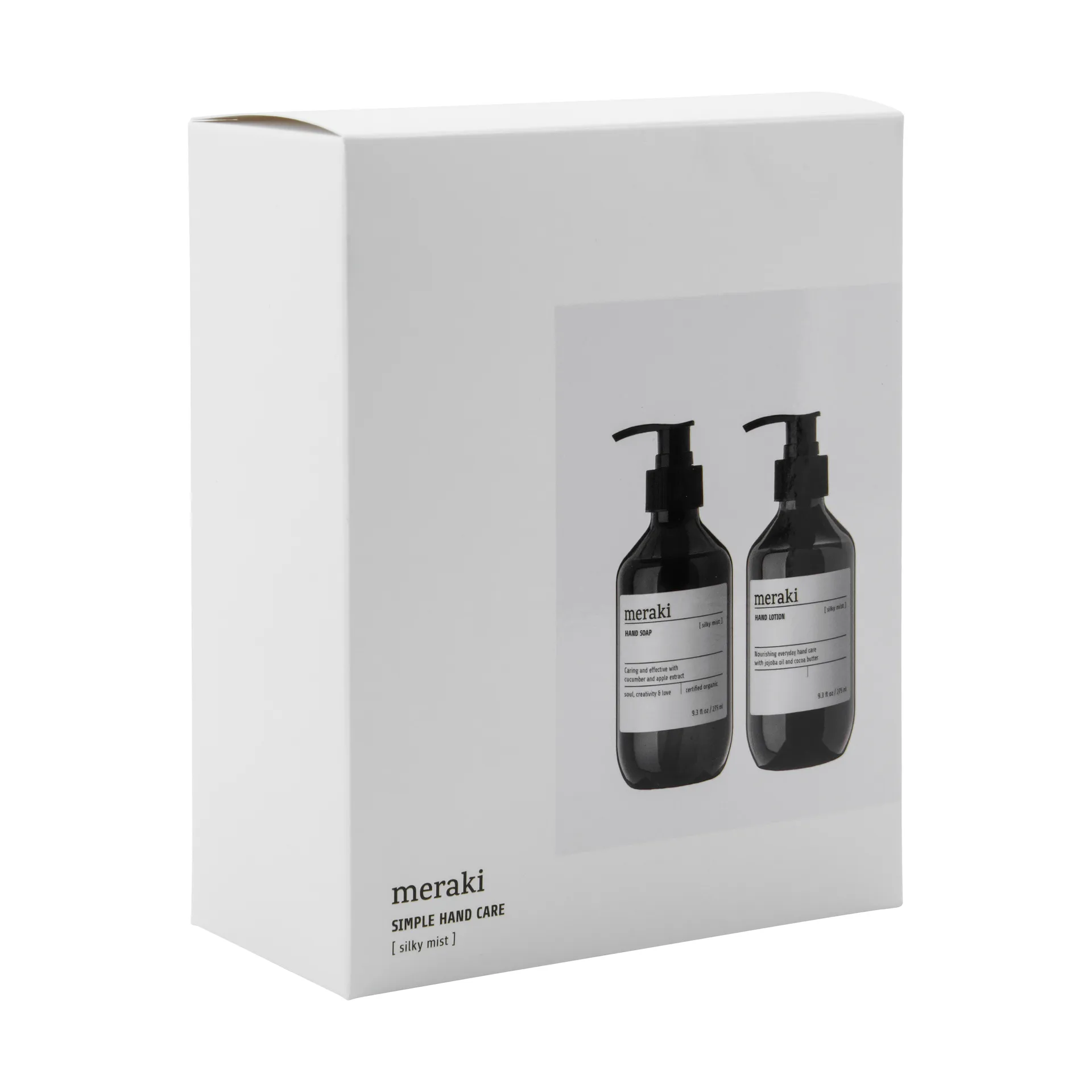 Meraki 礼物套装 hand soap with hand lotion, Silky Mist Meraki