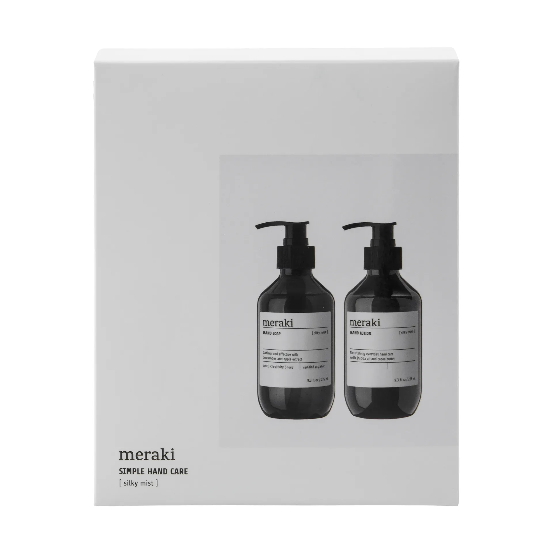 Meraki 礼物套装 hand soap with hand lotion, Silky Mist Meraki