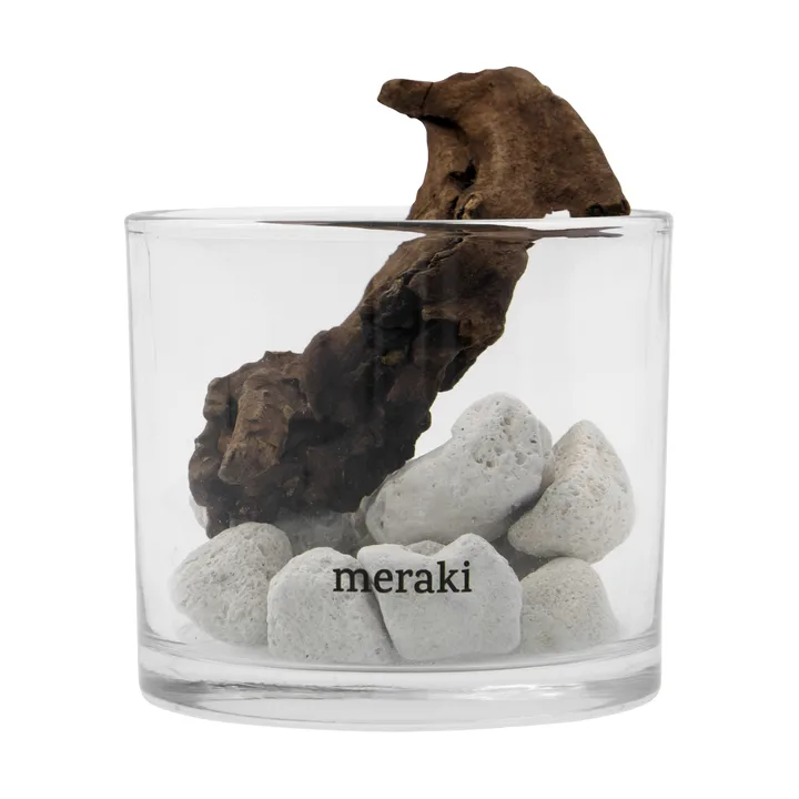 Meraki 火山石木质扩香器 - 白色 - Meraki