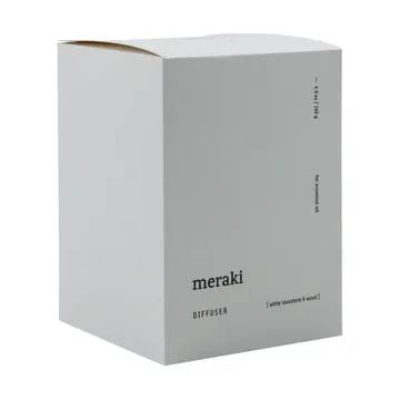 Meraki 火山石木质扩香器 - 白色 - Meraki