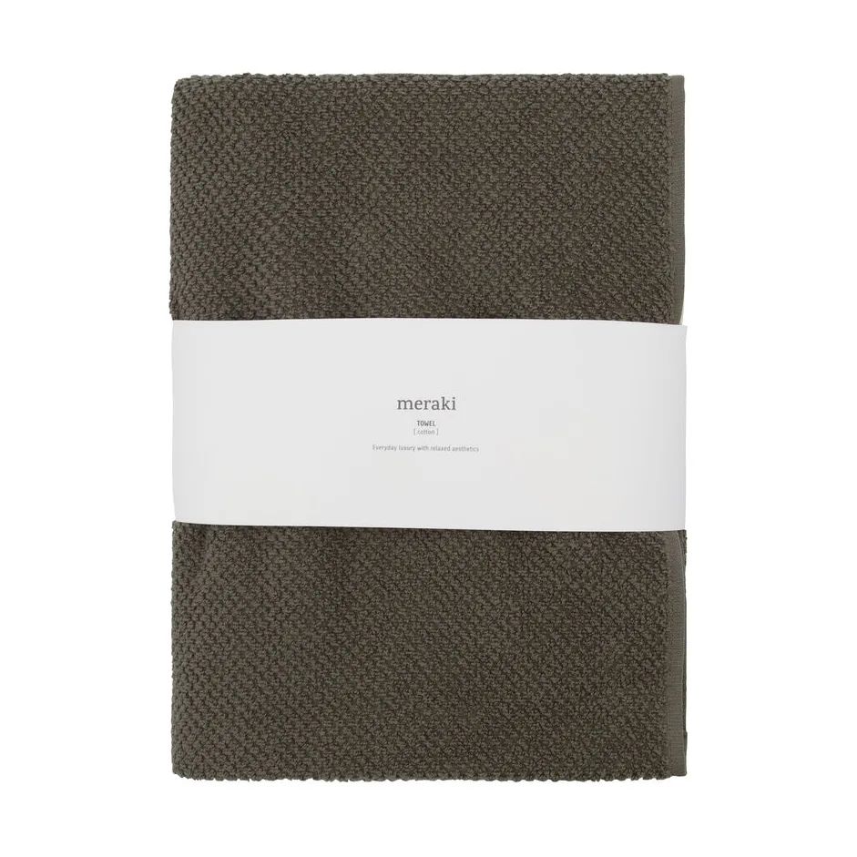 Solid 毛巾 70x140 cm, Army Meraki