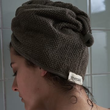 Solid hair 毛巾 25x63 cm - Army - Meraki