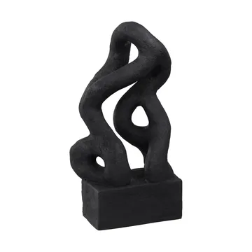 共生雕塑艺术品29cm - 黑色 - Mette Ditmer