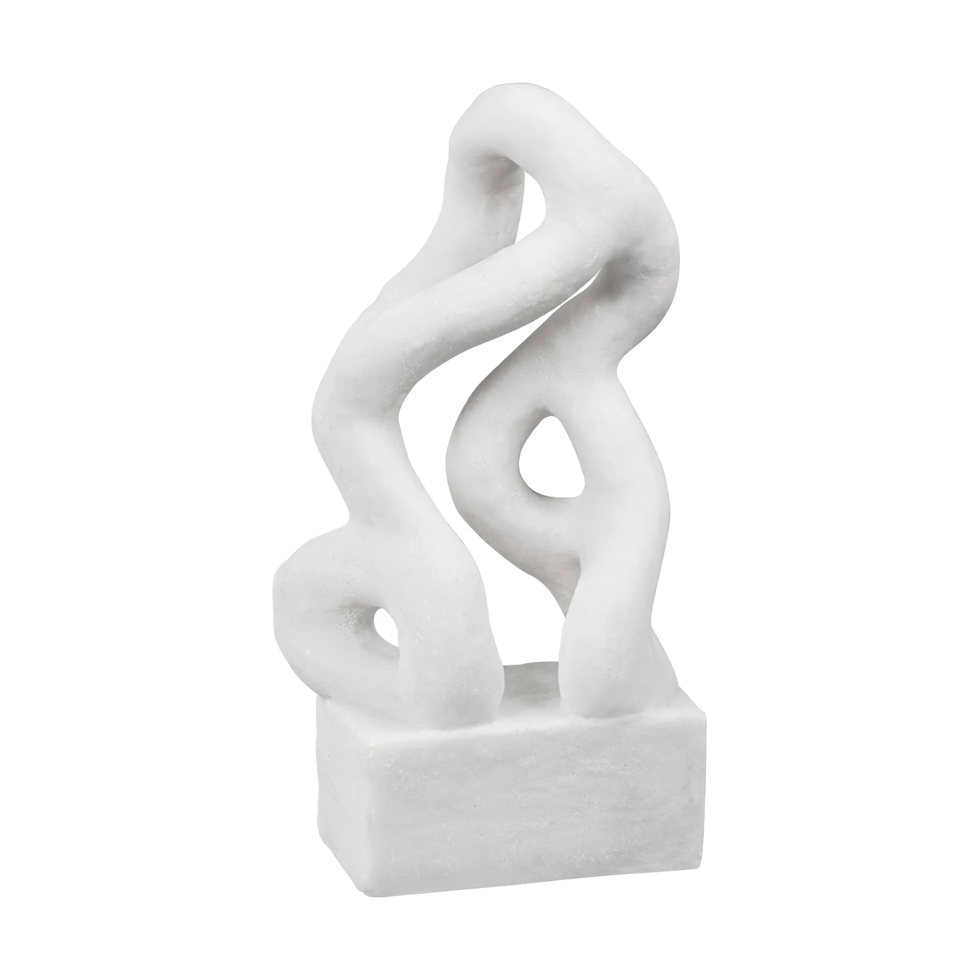 共生雕塑艺术品29cm, 米白色 Mette Ditmer