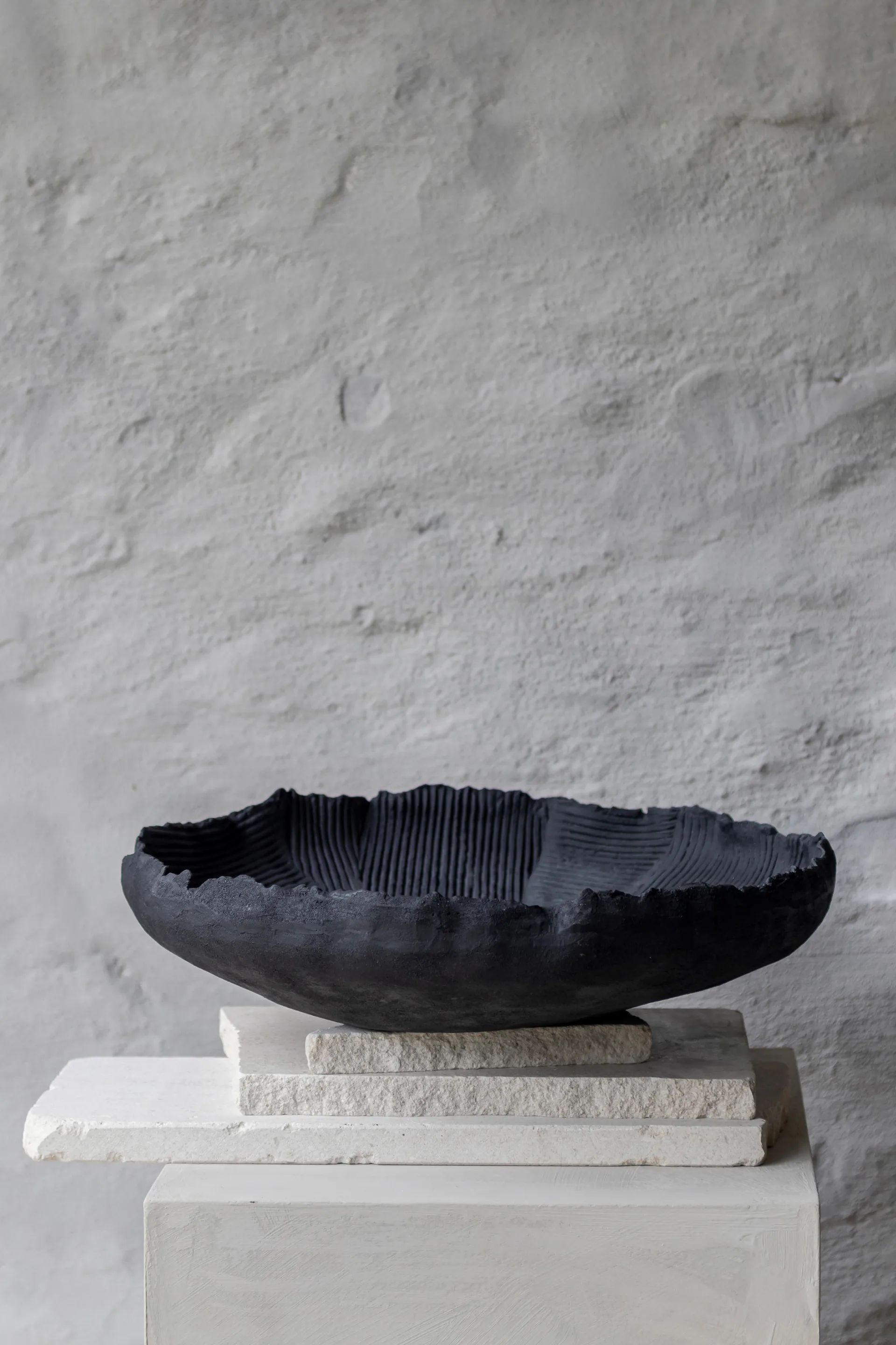 艺术摆件 补丁碗Ø35cm, 黑色 Mette Ditmer