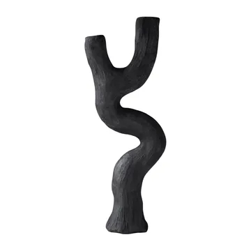 艺术摆件 烛台41cm - 黑色 - Mette Ditmer