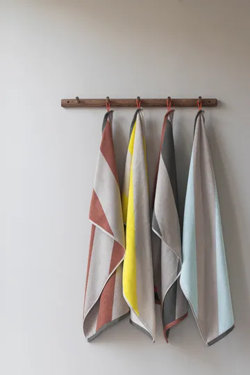 斜纹毛巾 - 深橄榄绿_50x90cm - Mette Ditmer