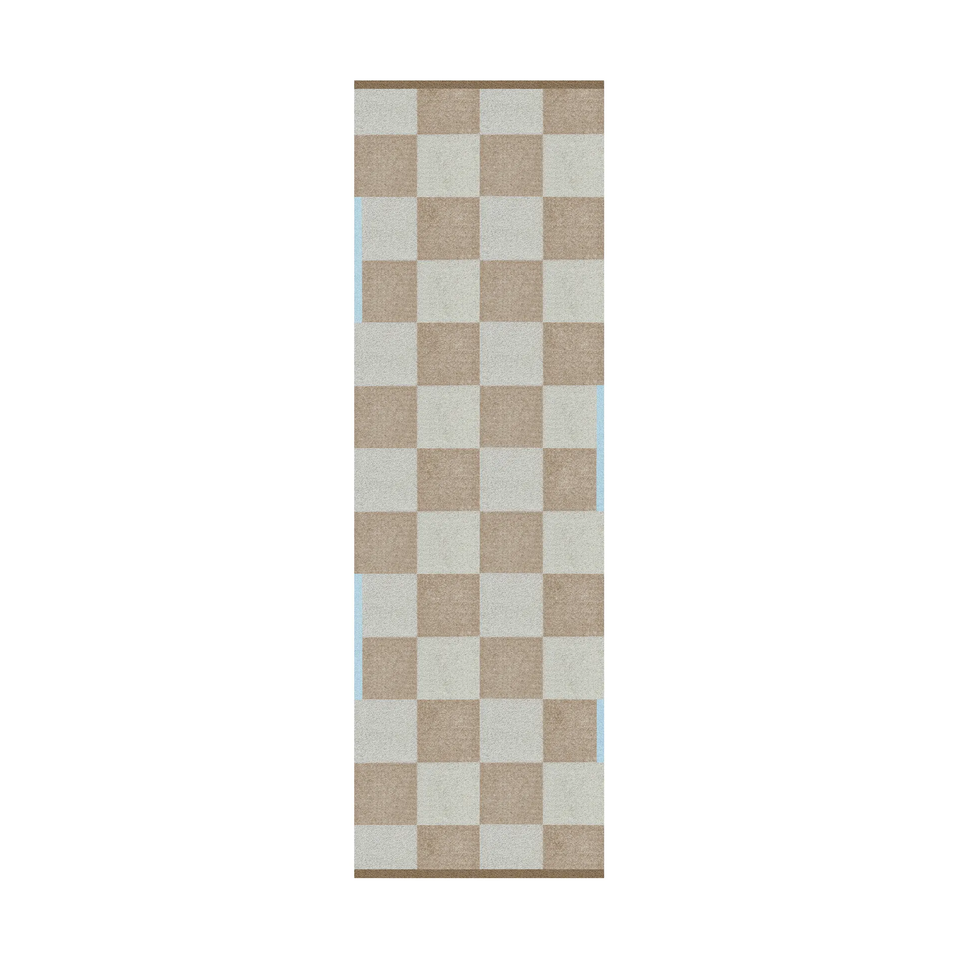 方形全能走廊地毯, 驼色_77x240cm Mette Ditmer