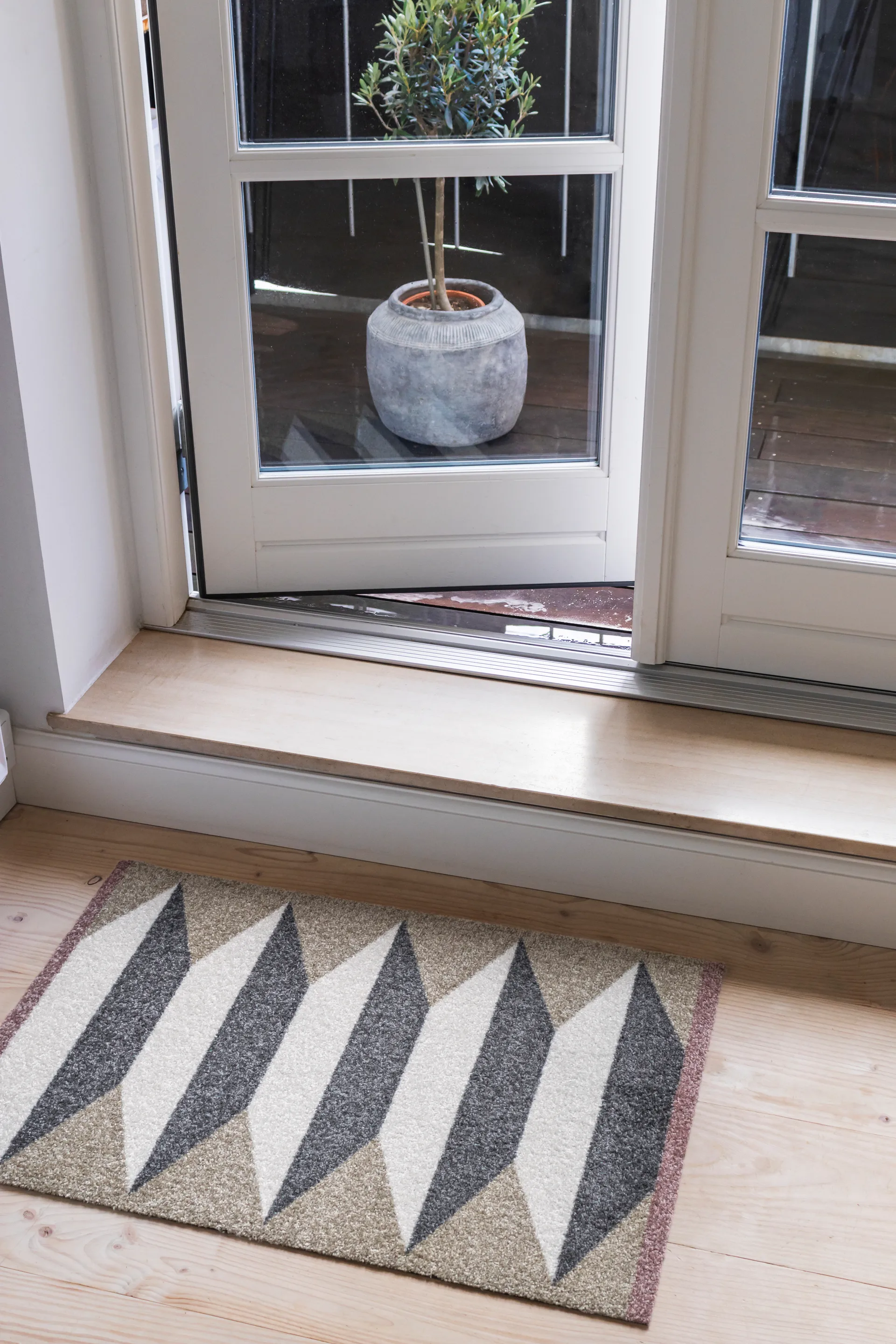 Accordion all-round doormat, 沙色, 55x80 cm Mette Ditmer