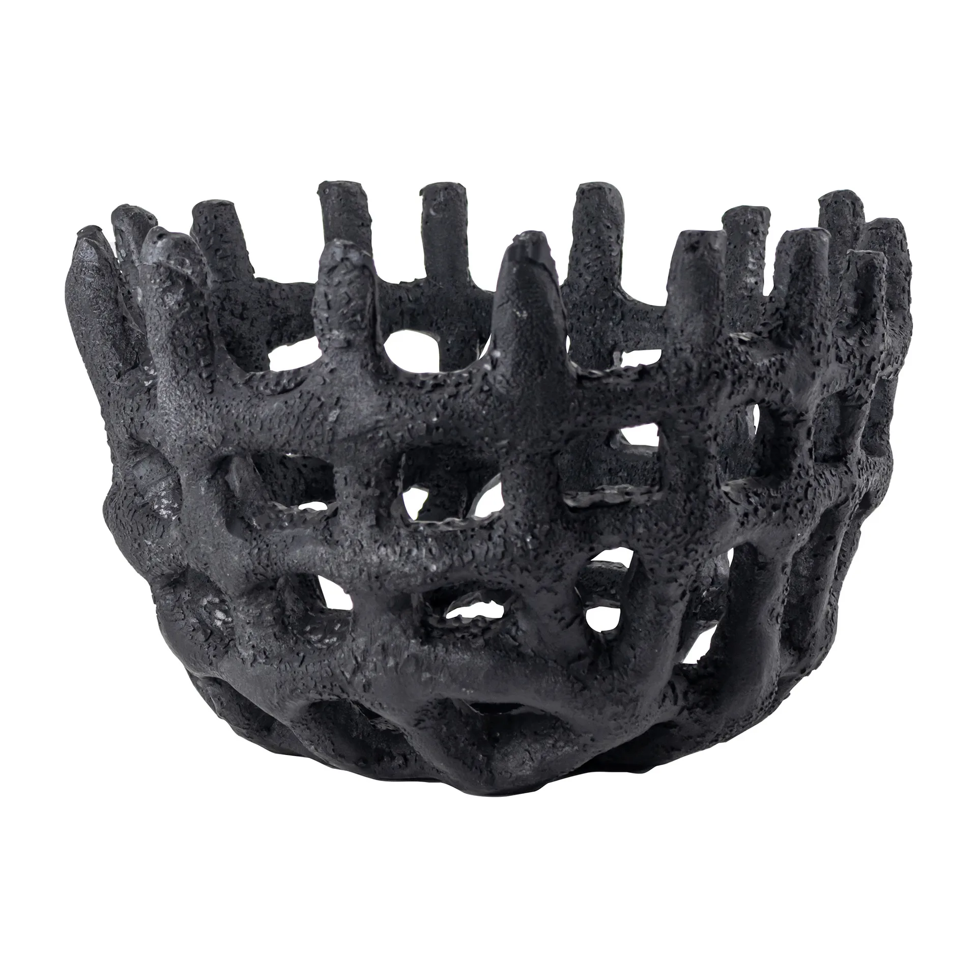 Art Piece braided basket, 黑色 Mette Ditmer