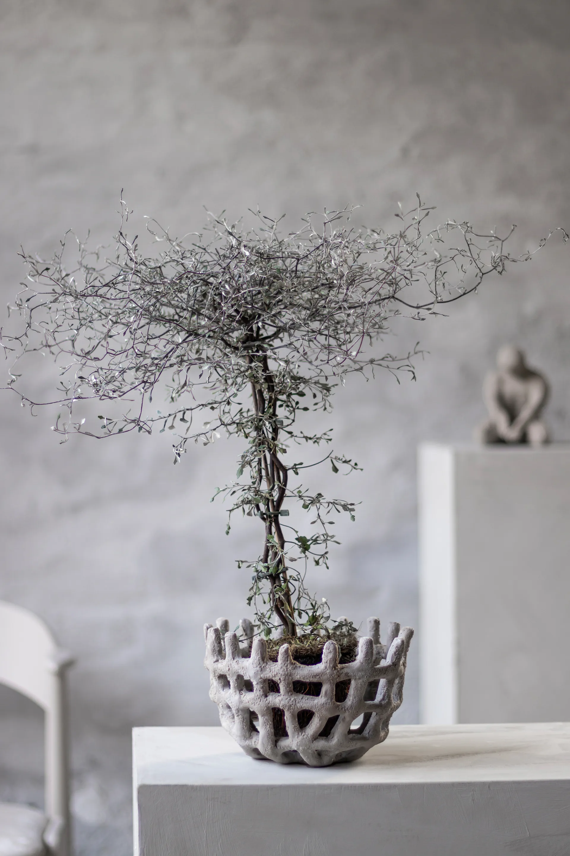 Art Piece braided basket, 沙色 Mette Ditmer