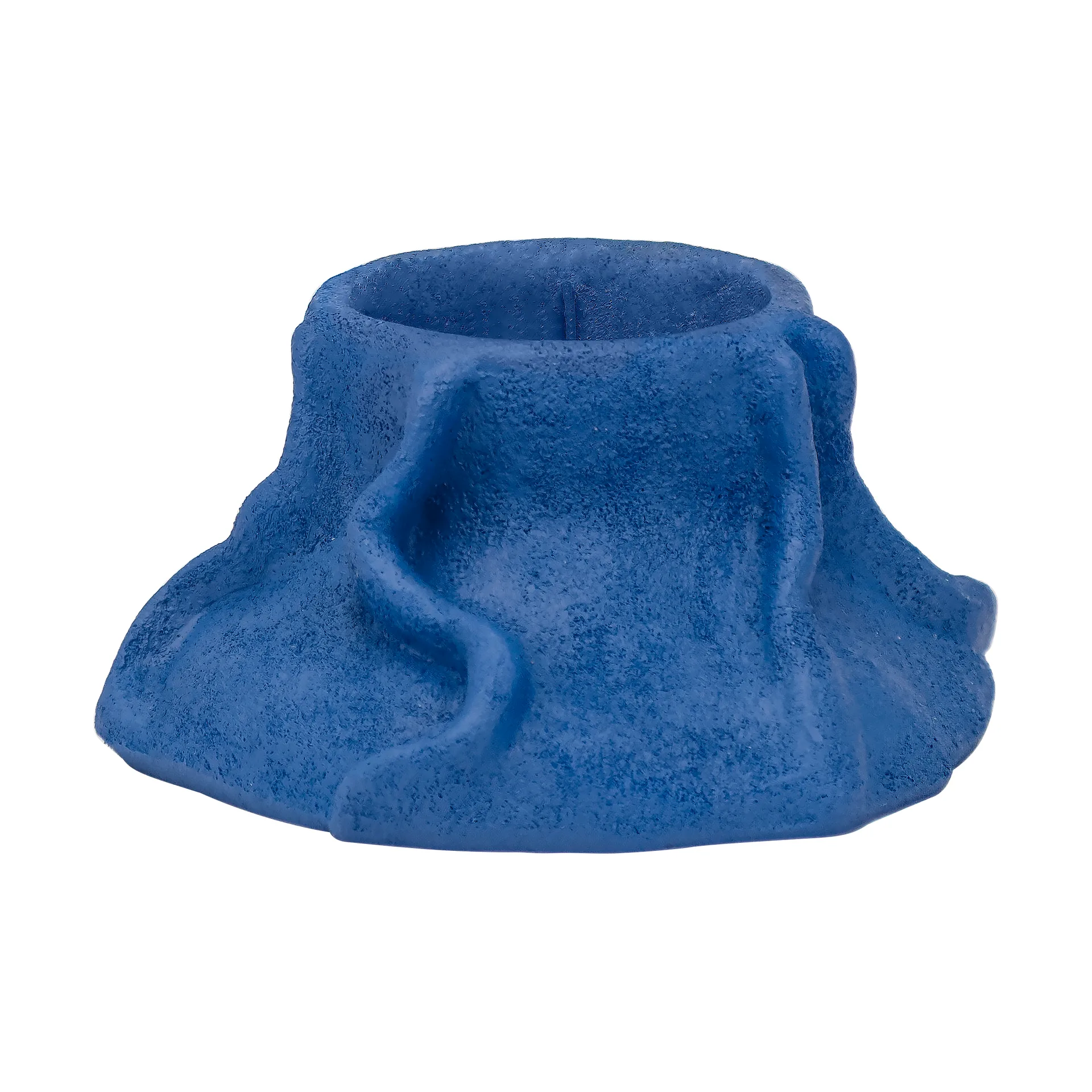 Art Piece lava 烛台 Ø12.5 cm, Cobalt Mette Ditmer